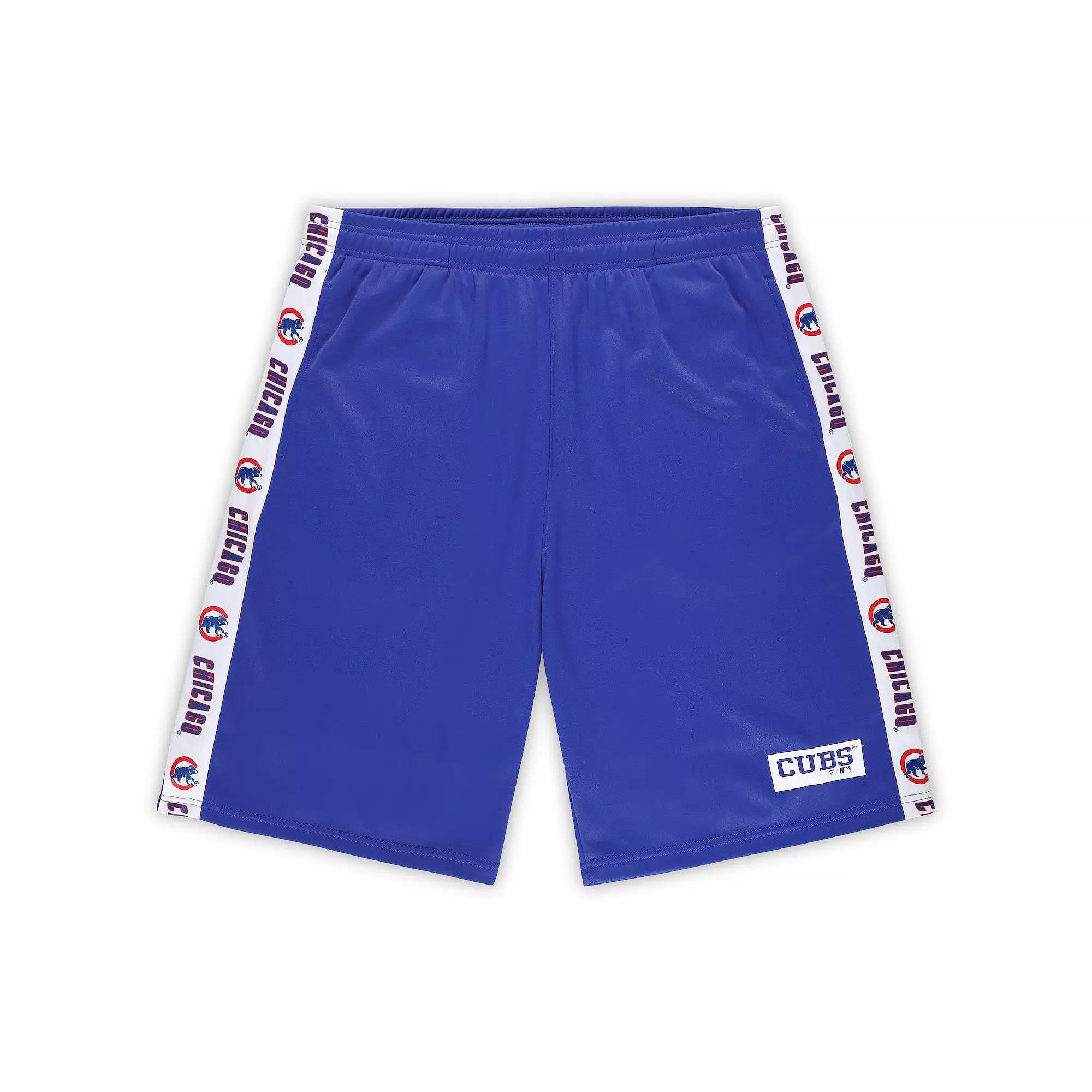 Men's Profile Royal Chicago Cubs Big & Tall Fleece Shorts,  Product Image