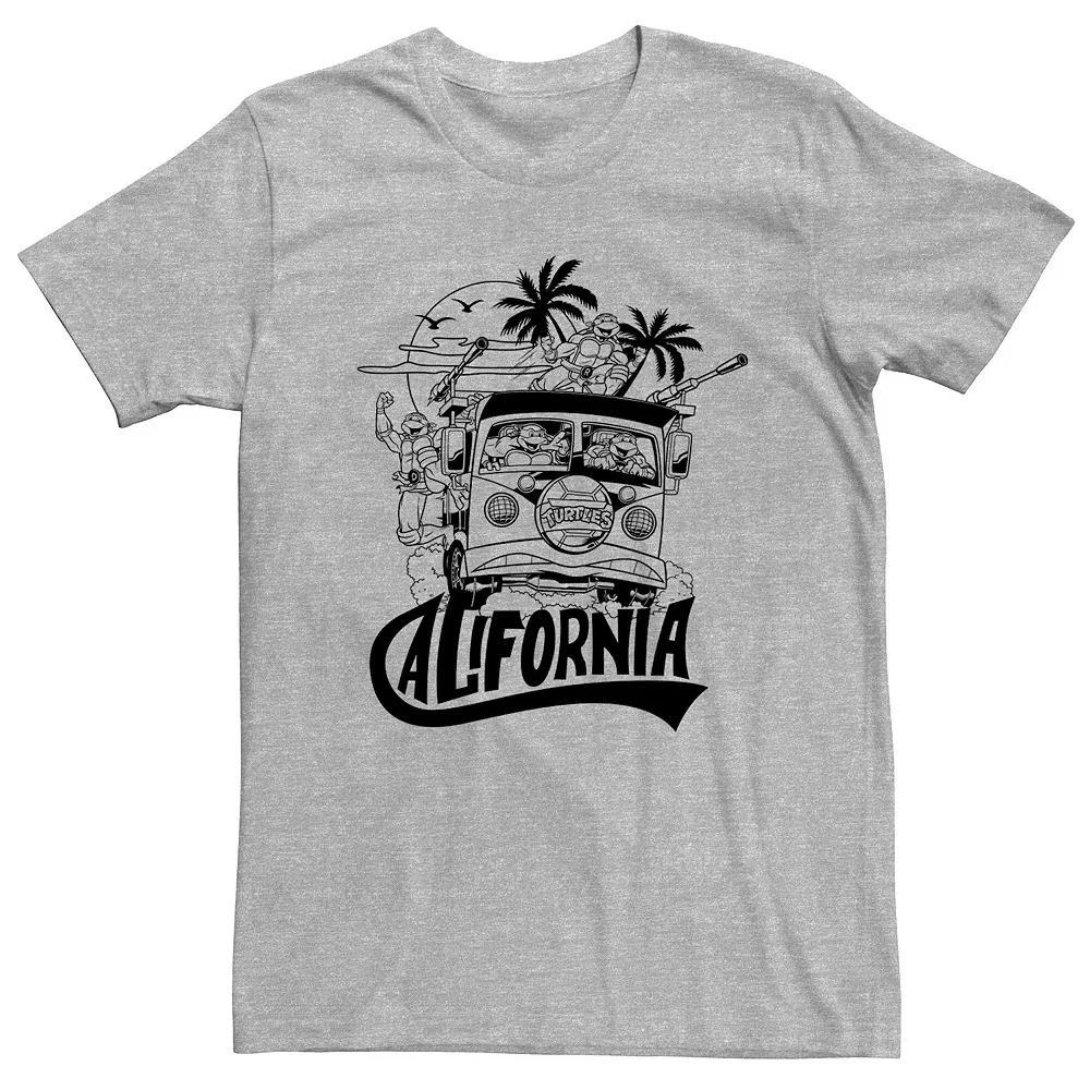 Men's Stranger Things Surfer Boy Pizza Van Graphic Tee,  Product Image