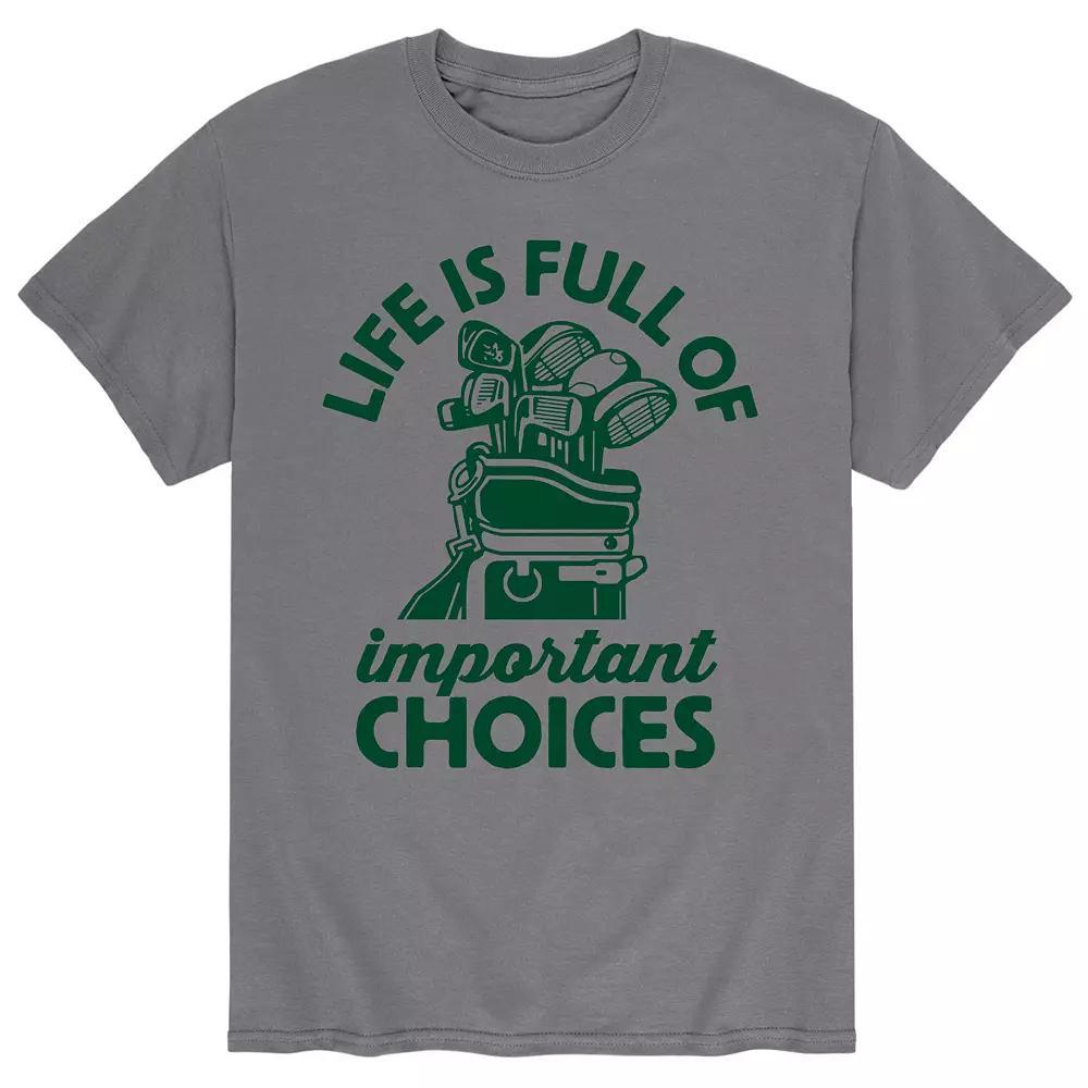 Men's Lif' Full Of Important Choices Tee,  Product Image