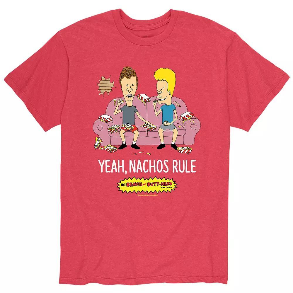 Men's Beavis & Butthead Nachos Rule Tee,  Product Image