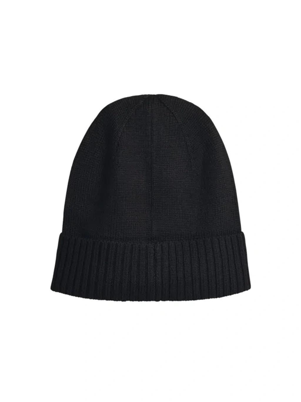 POLO RALPH LAUREN Black Wool Beanie Product Image