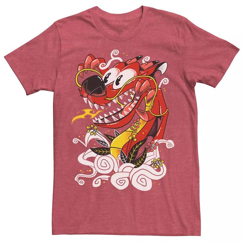 Disney's Mulan Mushu Artsy Portrait Men's Tee,  Product Image