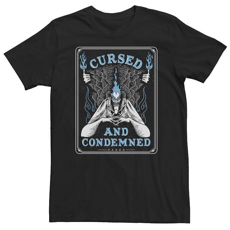 Big & Tall Disney Hercules Hades Cursed And Condemned Poster Tee, Men's,  Product Image