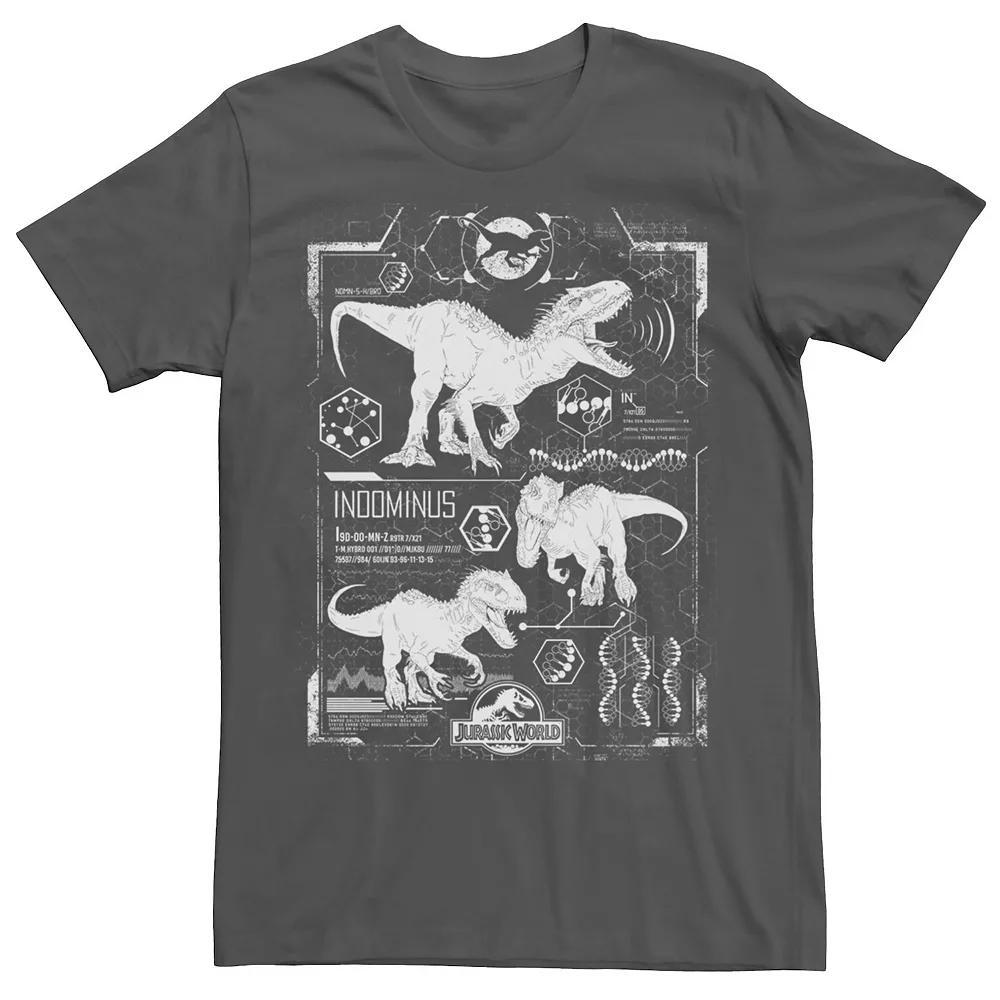 Mens Jurassic World Indominus Rex Schematic Tee, Men's,  Product Image