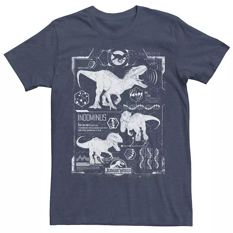 Mens Jurassic World Indominus Rex Schematic Tee, Men's,  Product Image
