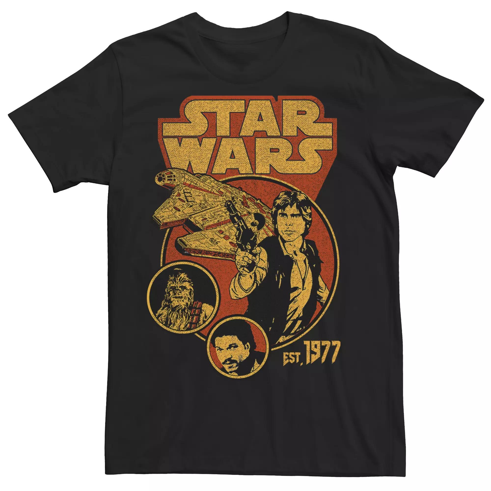 Men's Star Wars Big Three Logo Tee,  Product Image