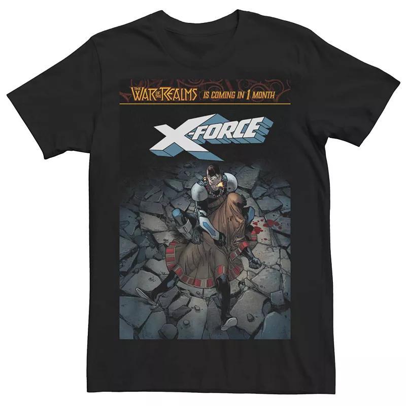 Mens Marvel X-Force War Of Realms Comic Cover Tee Product Image