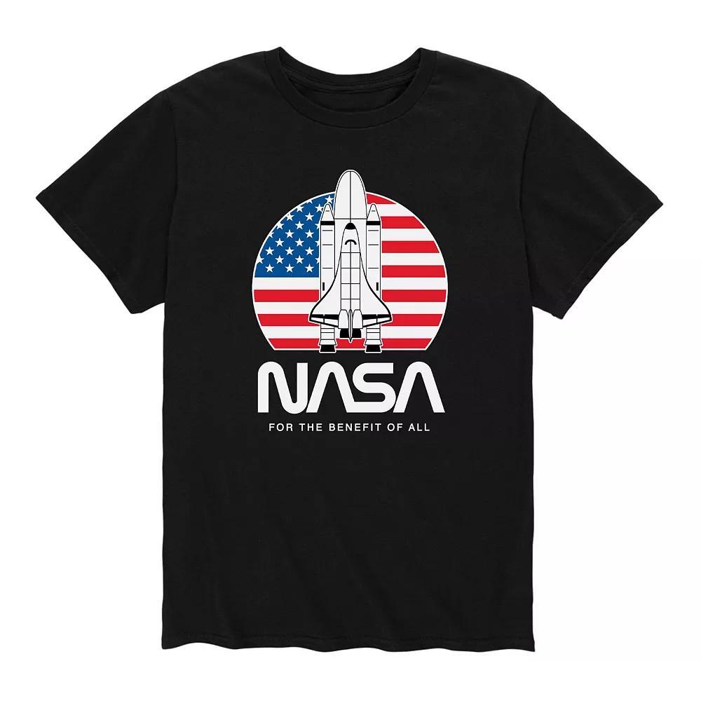 Big & Tall NASA Benefit For All Tee, Men's,  Product Image