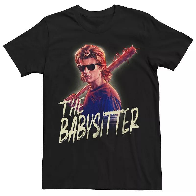 Boys 8-20 Netflix Stranger Things Steve The Babysitter Tee, Boy's, Size: Medium, Black Product Image