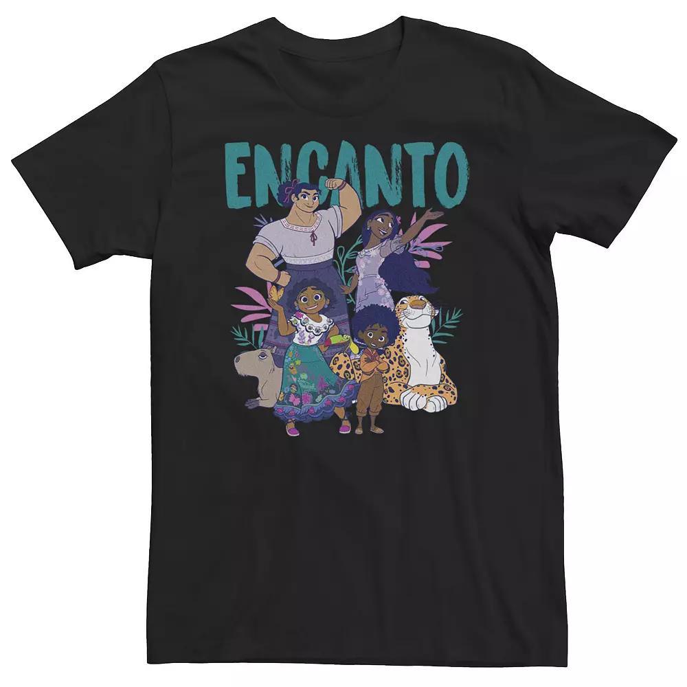 Big & Tall Disney Encanto Group Portrait Logo Tee, Men's,  Product Image