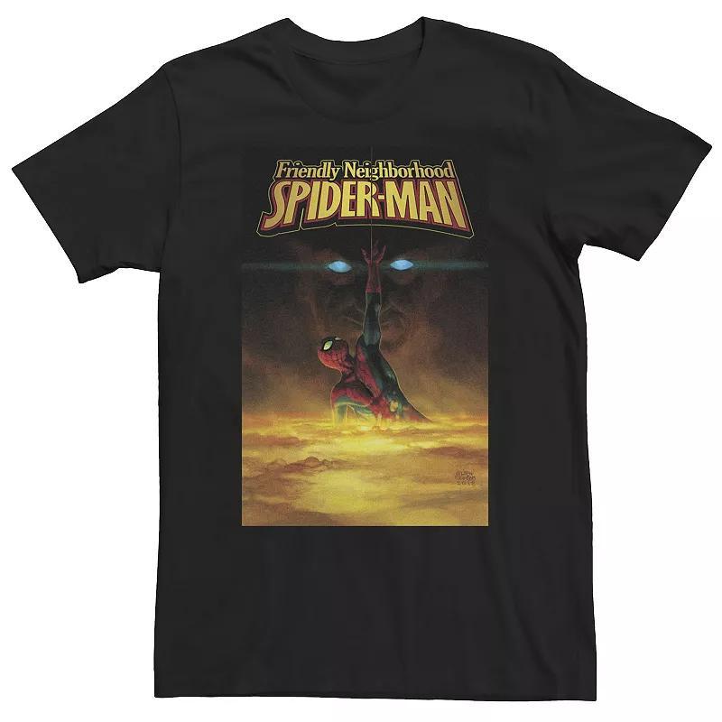 Big & Tall Marvel Comixology Spider-Man Out Of His Element Comic Cover Tee, Men's, Size: 4XL, Black Product Image