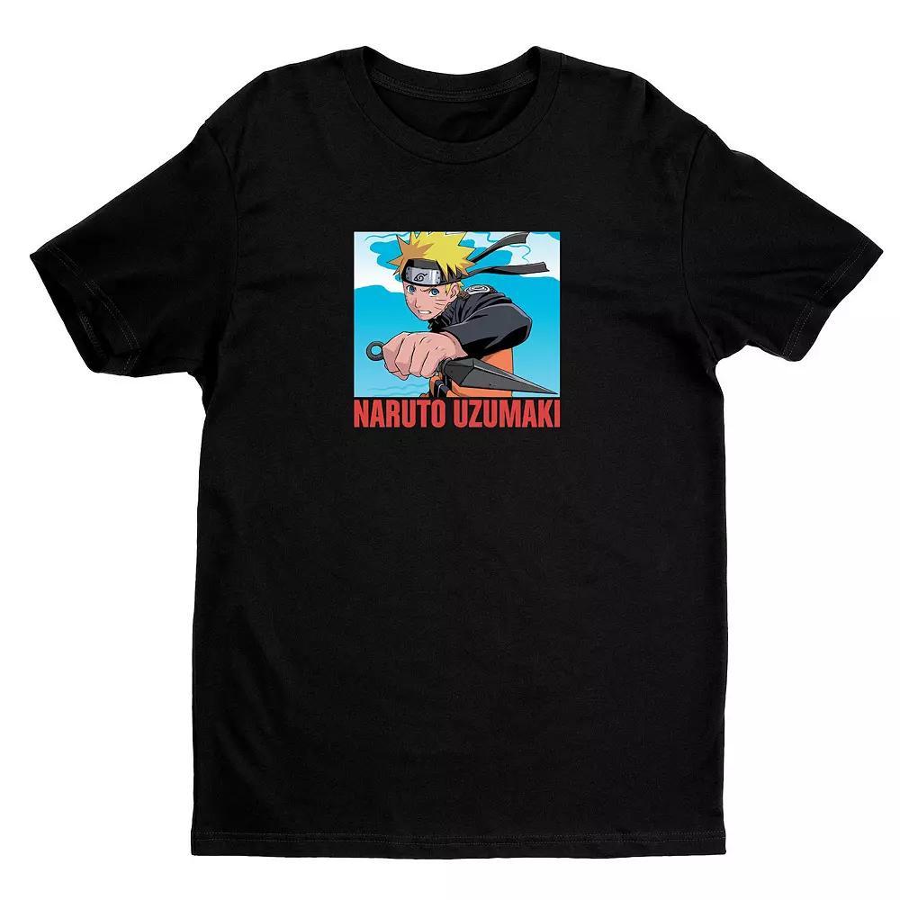 Men's Naruto Shippuden Graphic Tee, Size: XL, Black Product Image