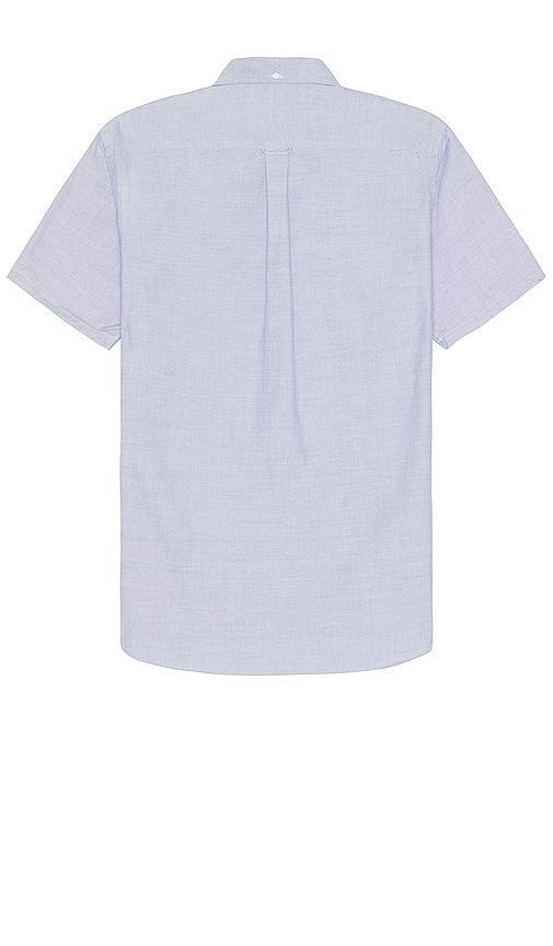 Beams Plus B.d. Short Sleeve Oxford Shirt Blue. (also in ). Product Image