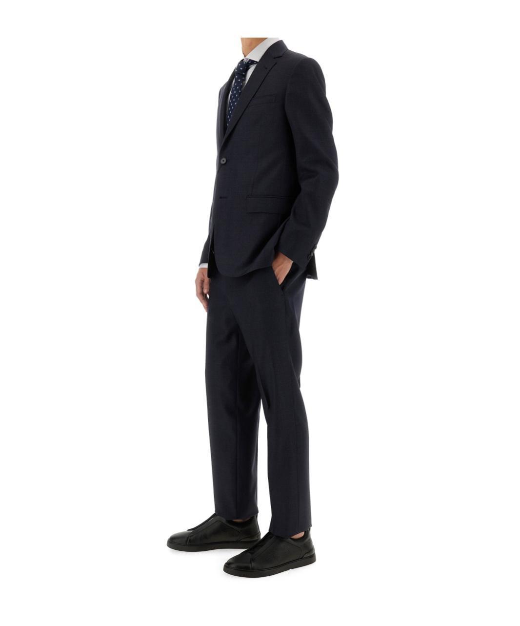 ZEGNA Single-breasted Dress In Black Product Image