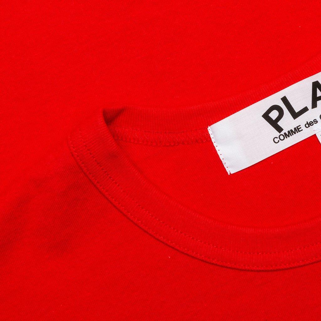 Comme des Garcons PLAY x the Artist Invader Women's S/S Tee - Black Female Product Image