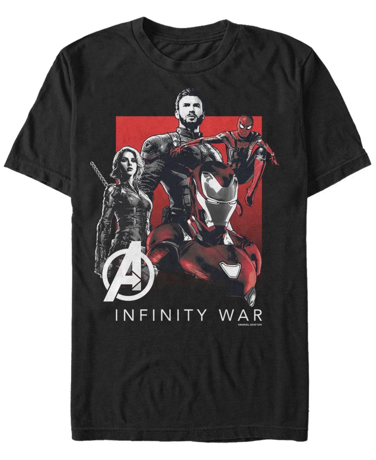 Men's Avengers Infinity War Group Tee, Size: XXL, Black Product Image