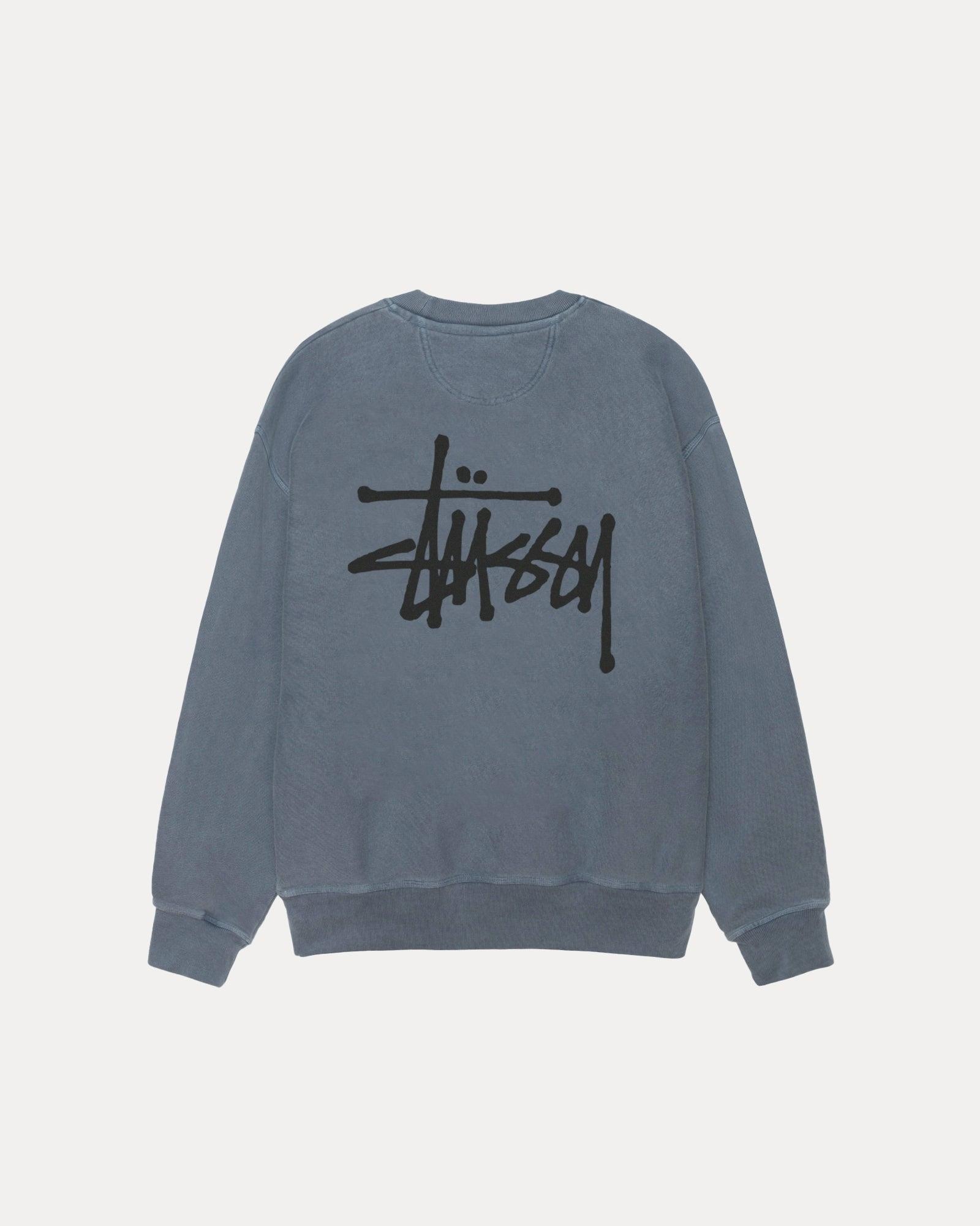 BASIC STÜSSY CREW PIGMENT DYED Male Product Image