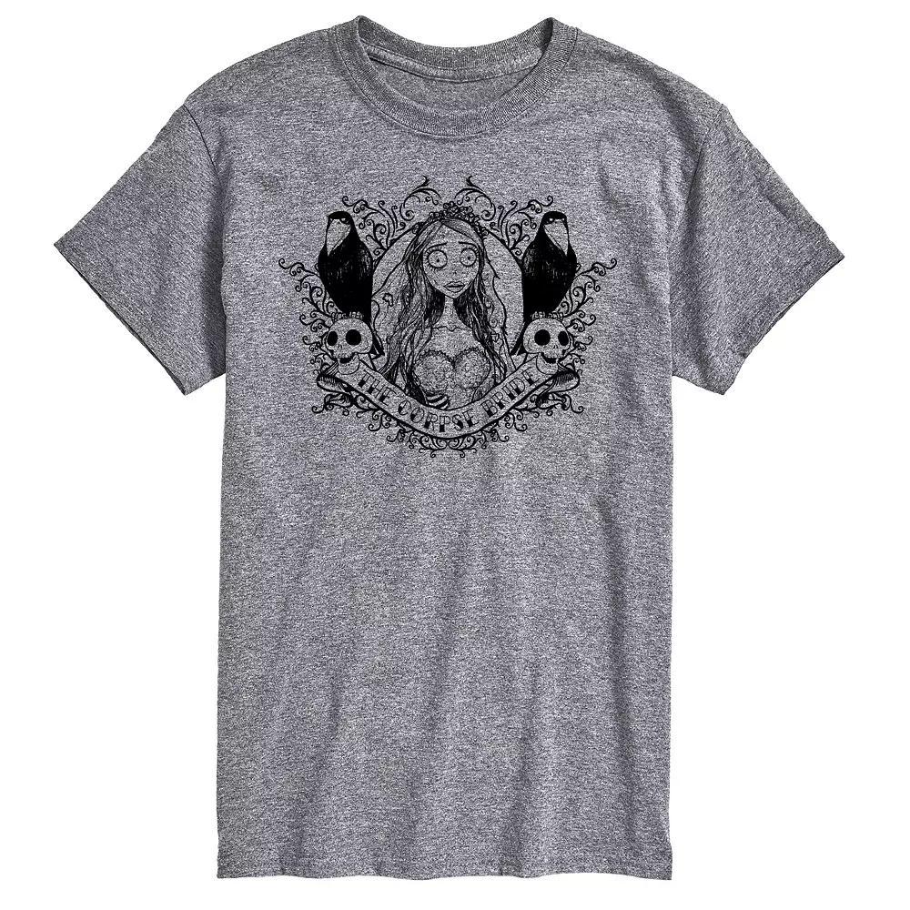 Men's Corpse Bride Crows Graphic Tee,  Product Image