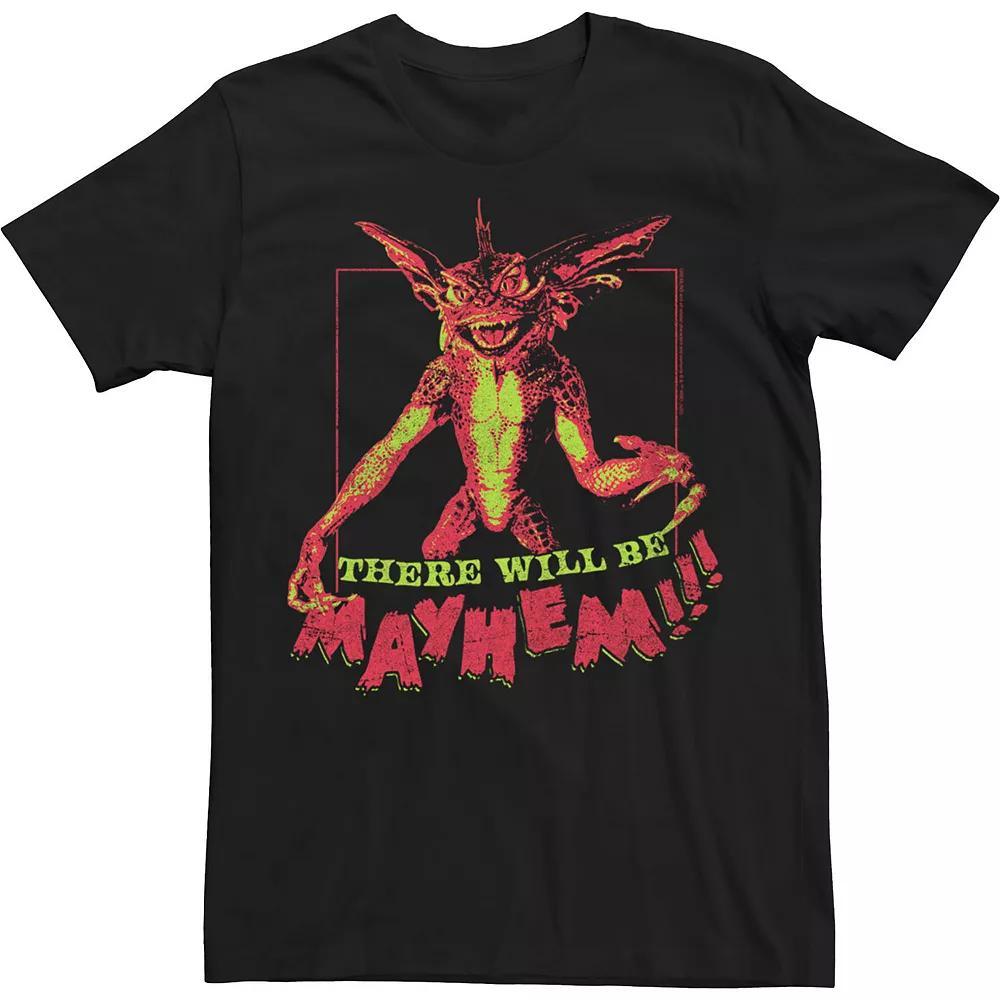 Men's Gremlins There Will Be Mayhem Poster Tee,  Product Image
