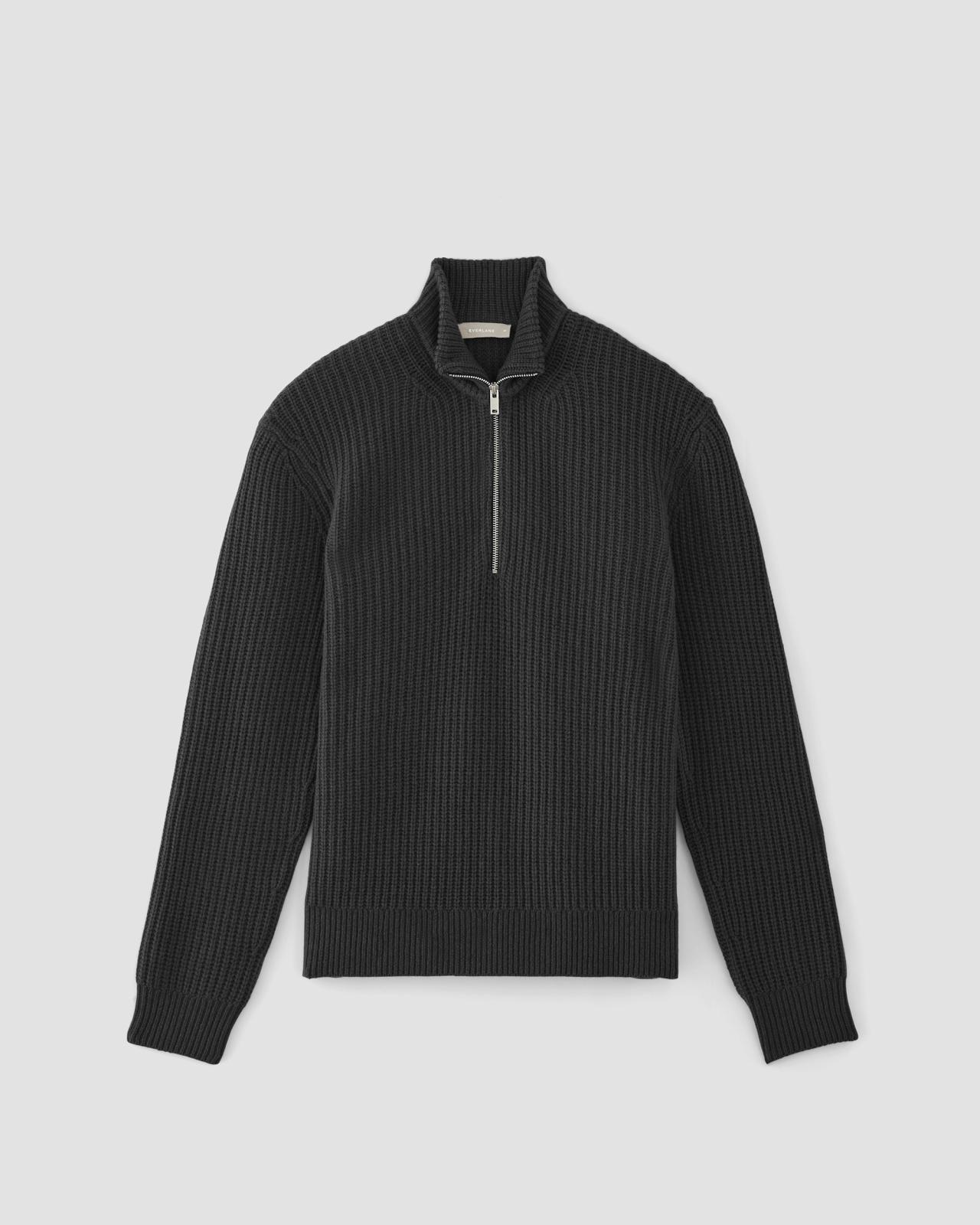 Mens Felted Merino Half-Zip Sweater by Everlane Product Image