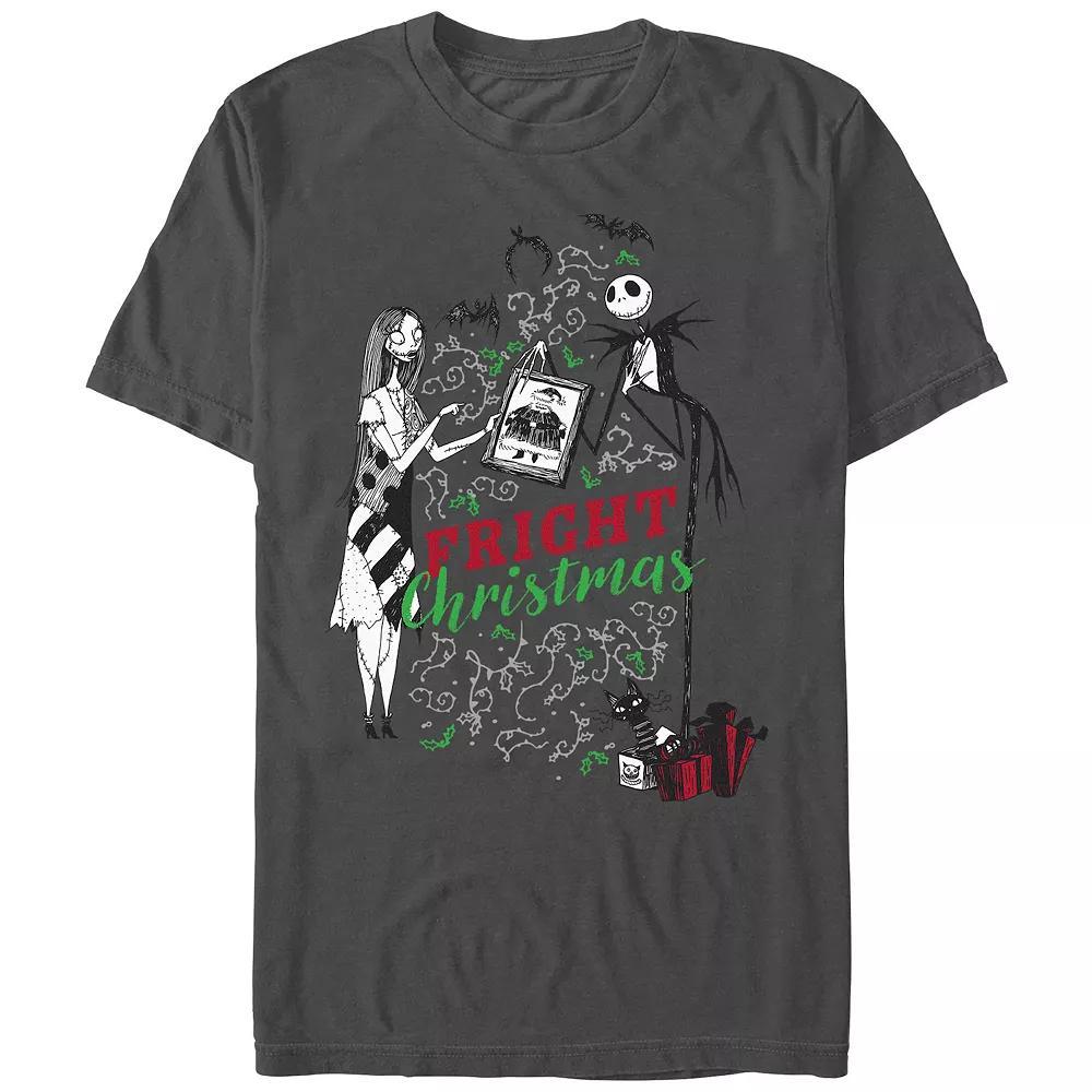 Disney's The Nightmare Before Christmas Fright Christmas Men's Graphic Tee,  Product Image