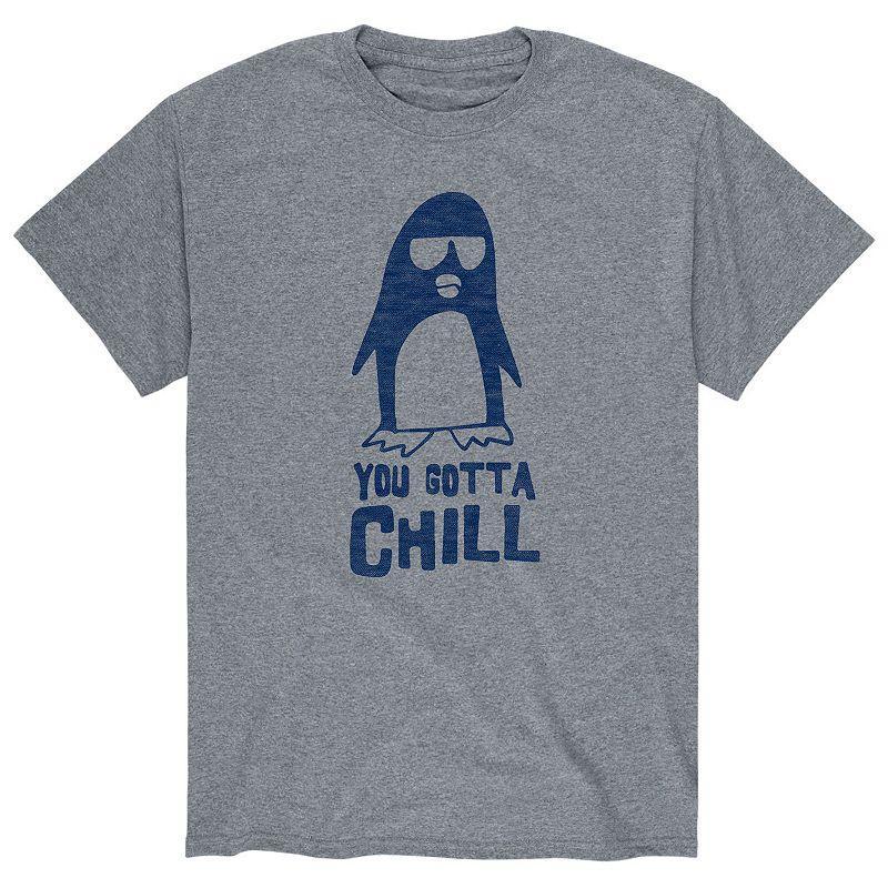 Men's You Gotta Chill Tee, Size: XXL, Gray Product Image