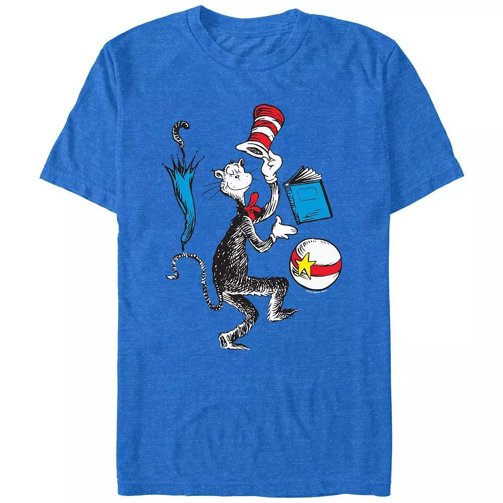 Men's Dr. Seuss Cat Party Graphic Tee,  Product Image