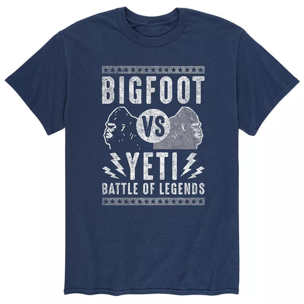 Men's Bigfoot Vs Yeti Tee,  Product Image