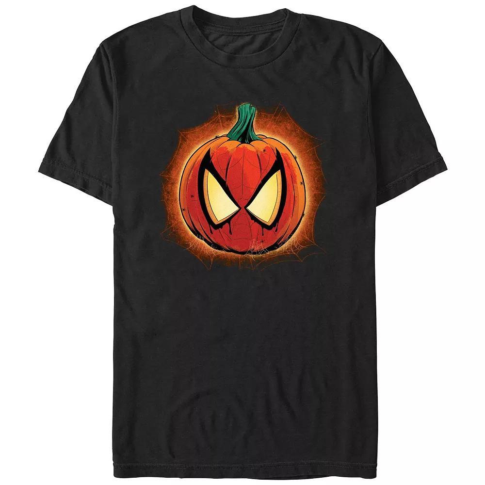 Men's Marvel Spider-Man Jack O Lantern Graphic Tee,  Product Image