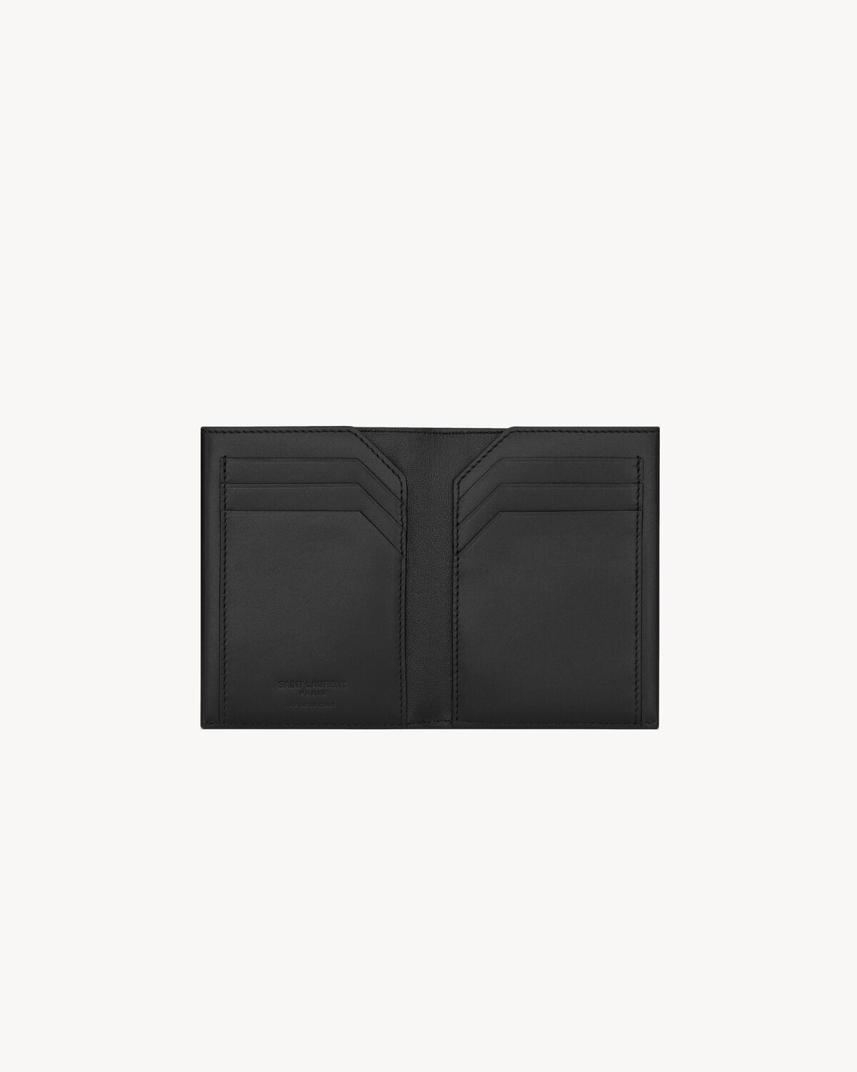 SAINT LAURENT PARIS wallet in smooth leather | Saint Laurent | YSL.com Product Image