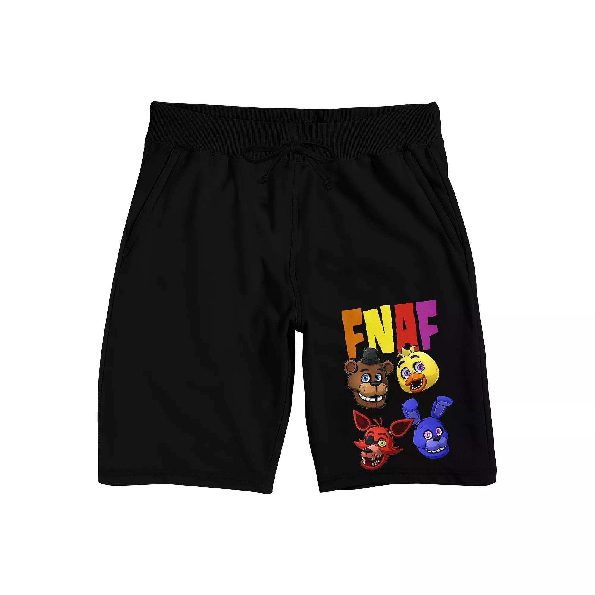 Men's Five Nights At Freddy Pajama Shorts,  Product Image