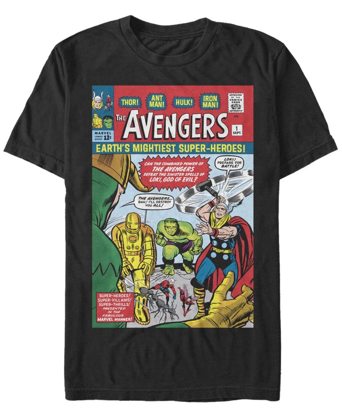 Mens Marvel The Avengers First Issue Comic Tee Product Image