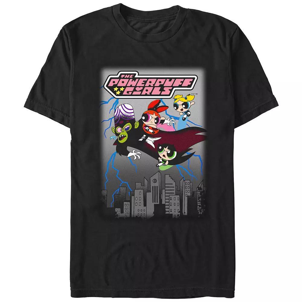 Men's The Powerpuff Girls Defeat Mojo Jojo Graphic Tee,  Product Image