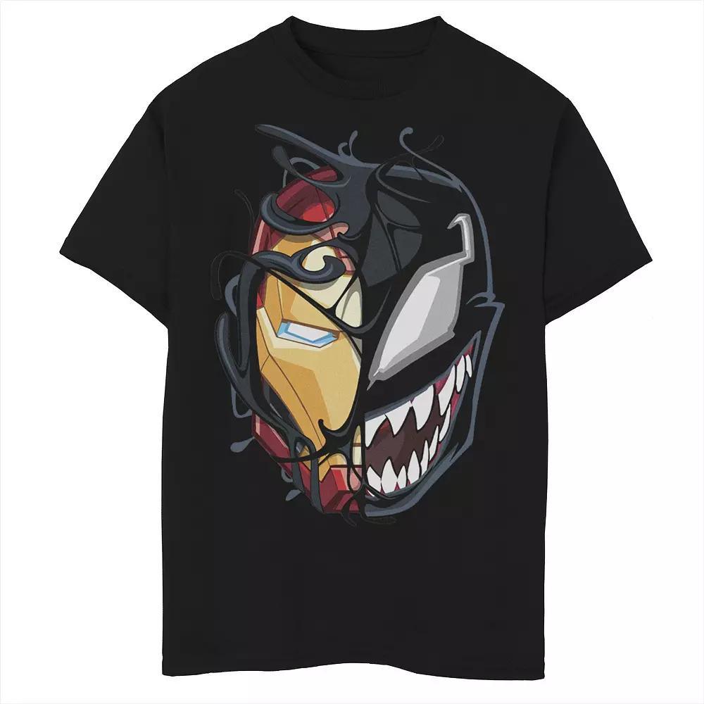 Boys 6-20 Marvel Iron Man Venom Split Face Graphic Tee, Boy's,  Product Image