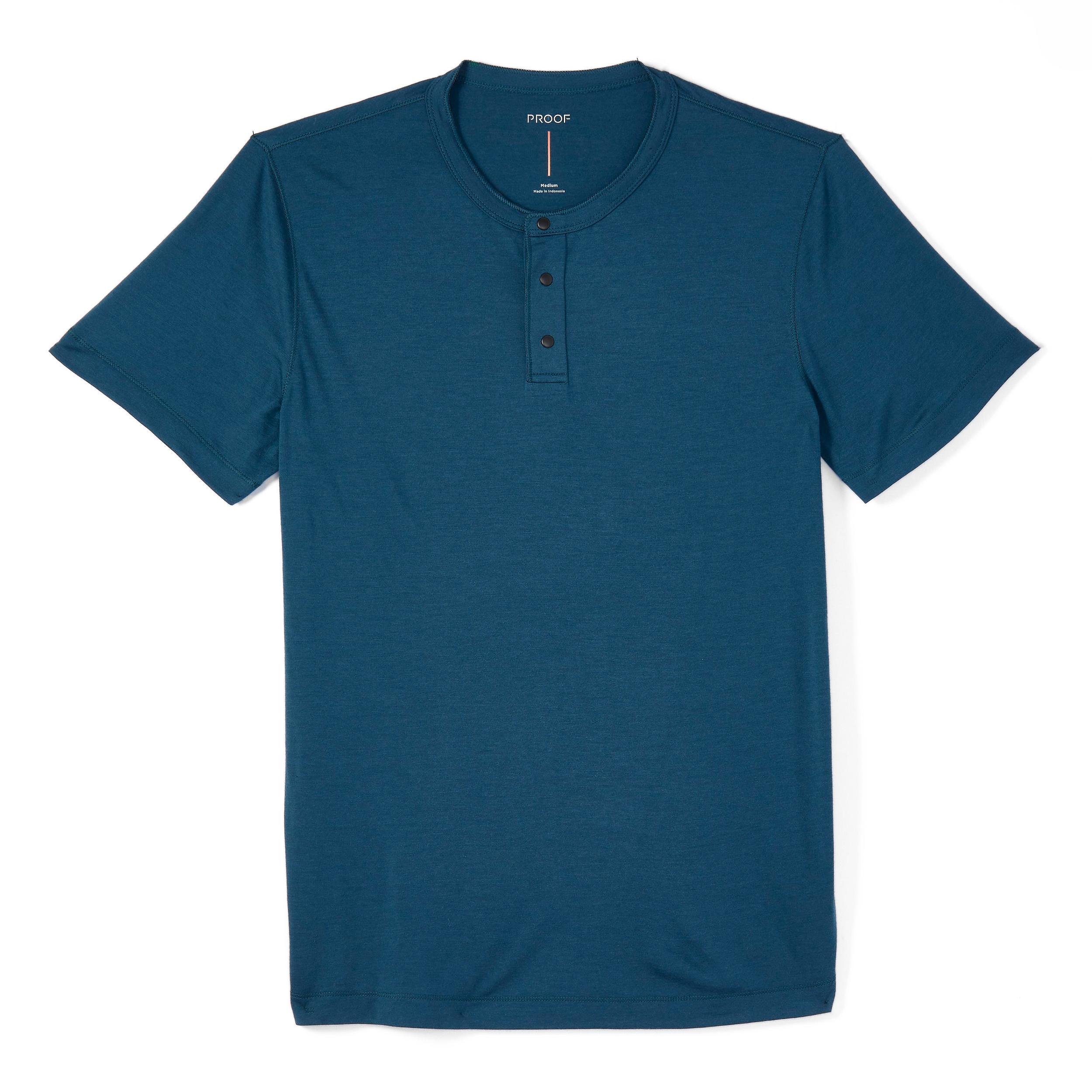 72-Hour Merino Short Sleeve Henley Product Image