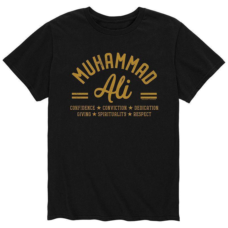 Men's Muhammad Ali Principles Tee, Size: Large, Black Product Image