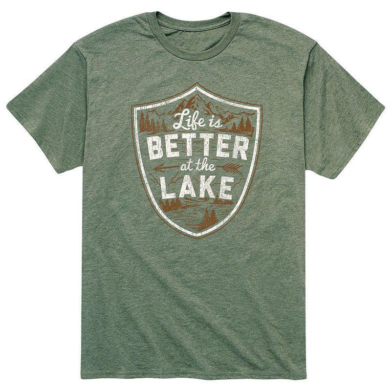 Mens Life Is Better At The Lake Tee Product Image