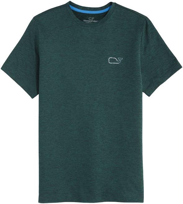 On-The-Go Whale Outline Short-Sleeve Harbor Performance Tee Product Image