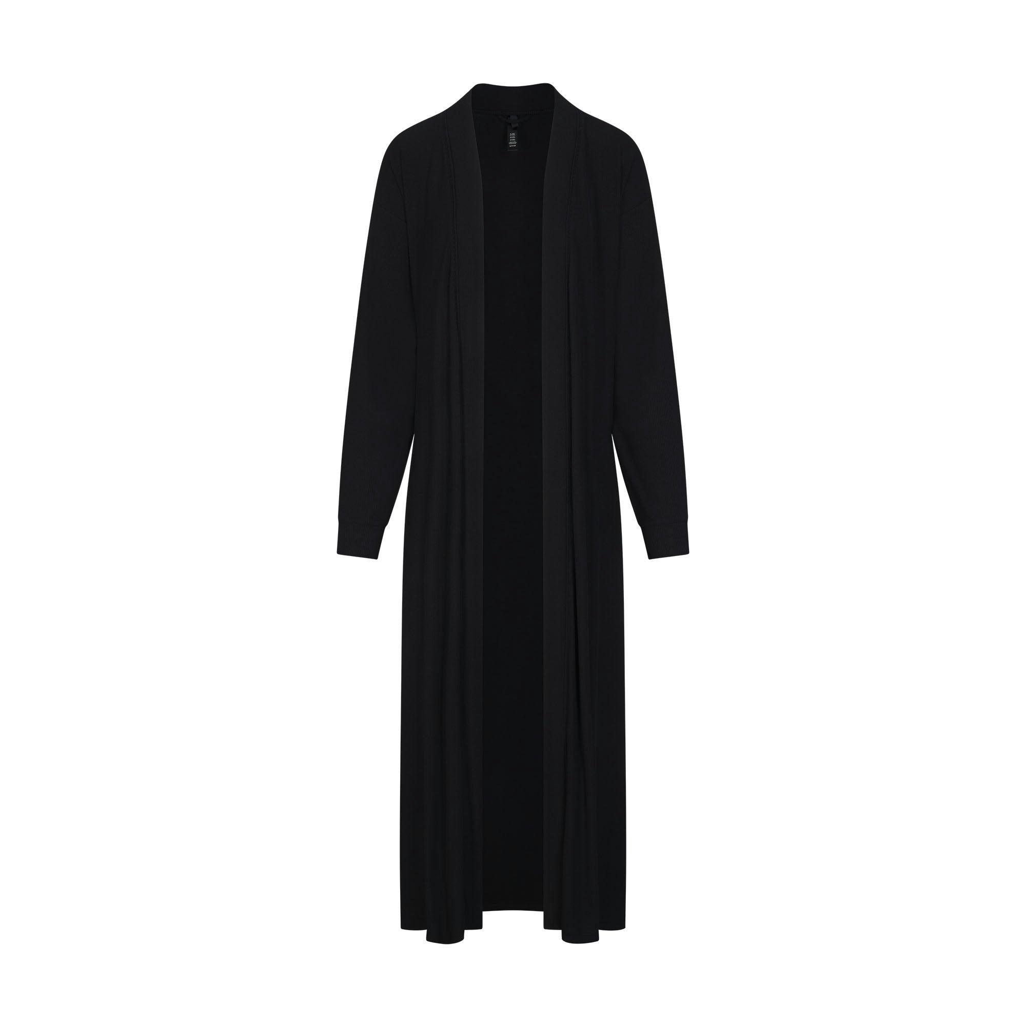 SOFT LOUNGE LONG ROBE | ONYX Product Image