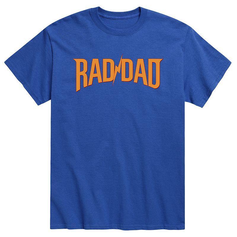 Men's Rad Dad Tee, Size: Large, Blue Product Image