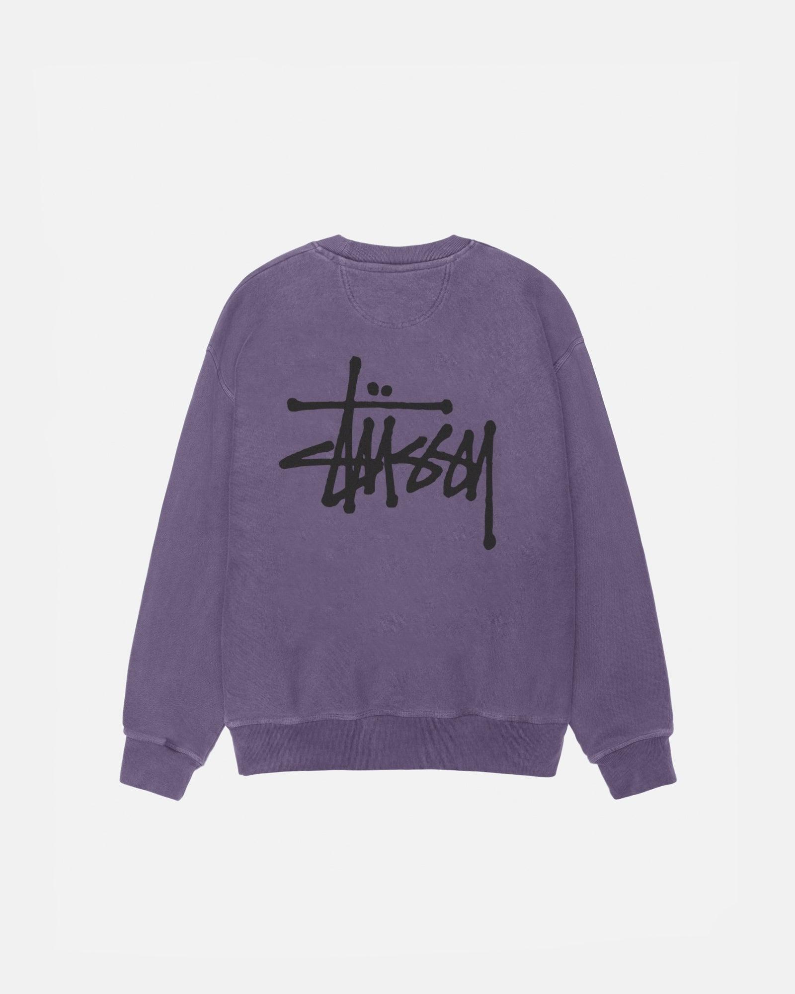 BASIC STÜSSY CREW PIGMENT DYED Male Product Image