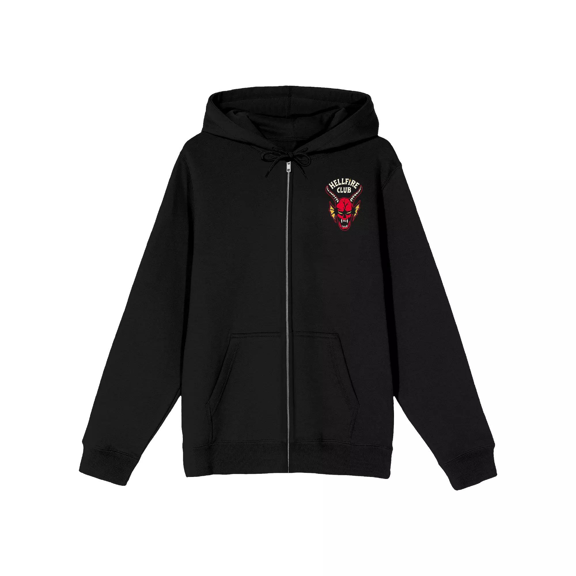 Men's Stranger Things Hellfire Club Graphic Hoodie,  Product Image
