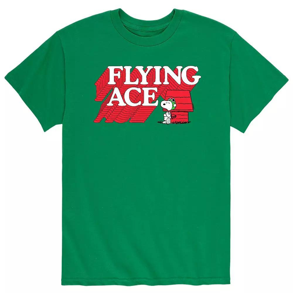 Men's Peanuts Snoopy Flying Ace Tee,  Product Image