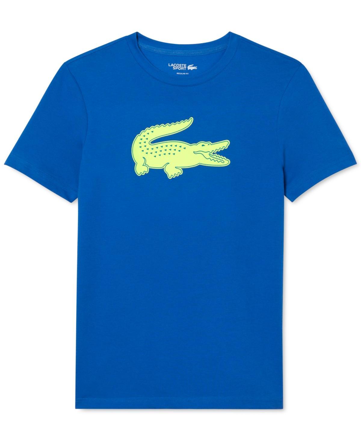 Lacoste Mens Ultra Dry Big Croc Logo Sport T-Shirt Product Image