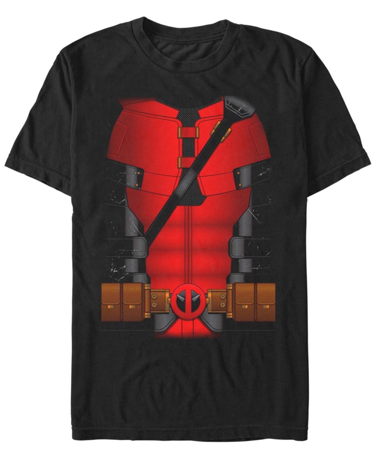 Mens Deadpool And Wolverine Wade Costume Graphic Tee Product Image