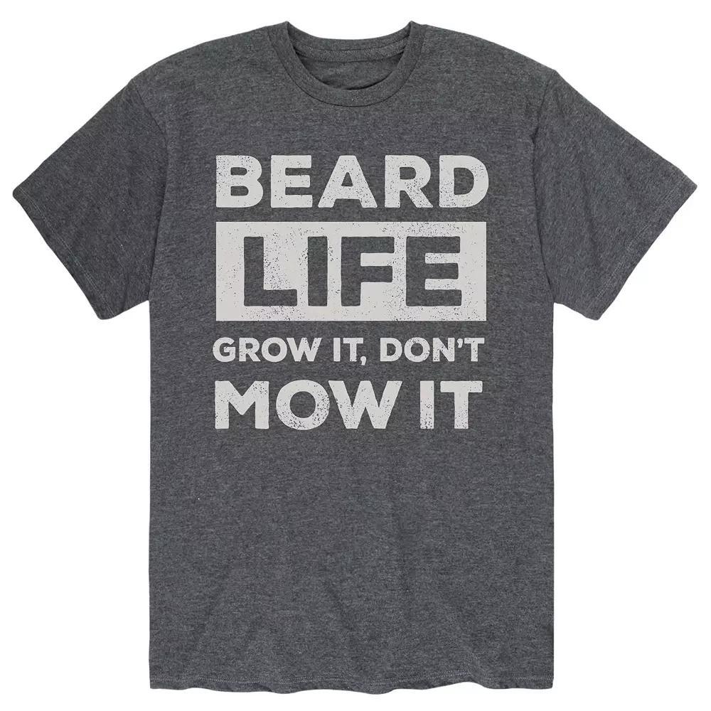 Men's Beard Life Grow Mow Tee,  Product Image