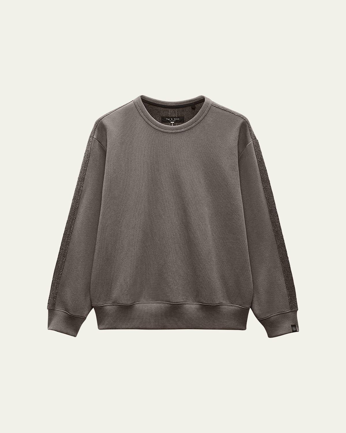 Mens Raw-Edge Crew Sweater Product Image