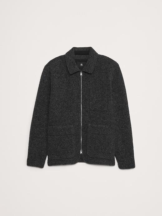 Wool-Blend Sherpa Chore Coat Product Image