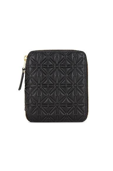 COMME des GARCONS Star Embossed Classic Wallet Product Image