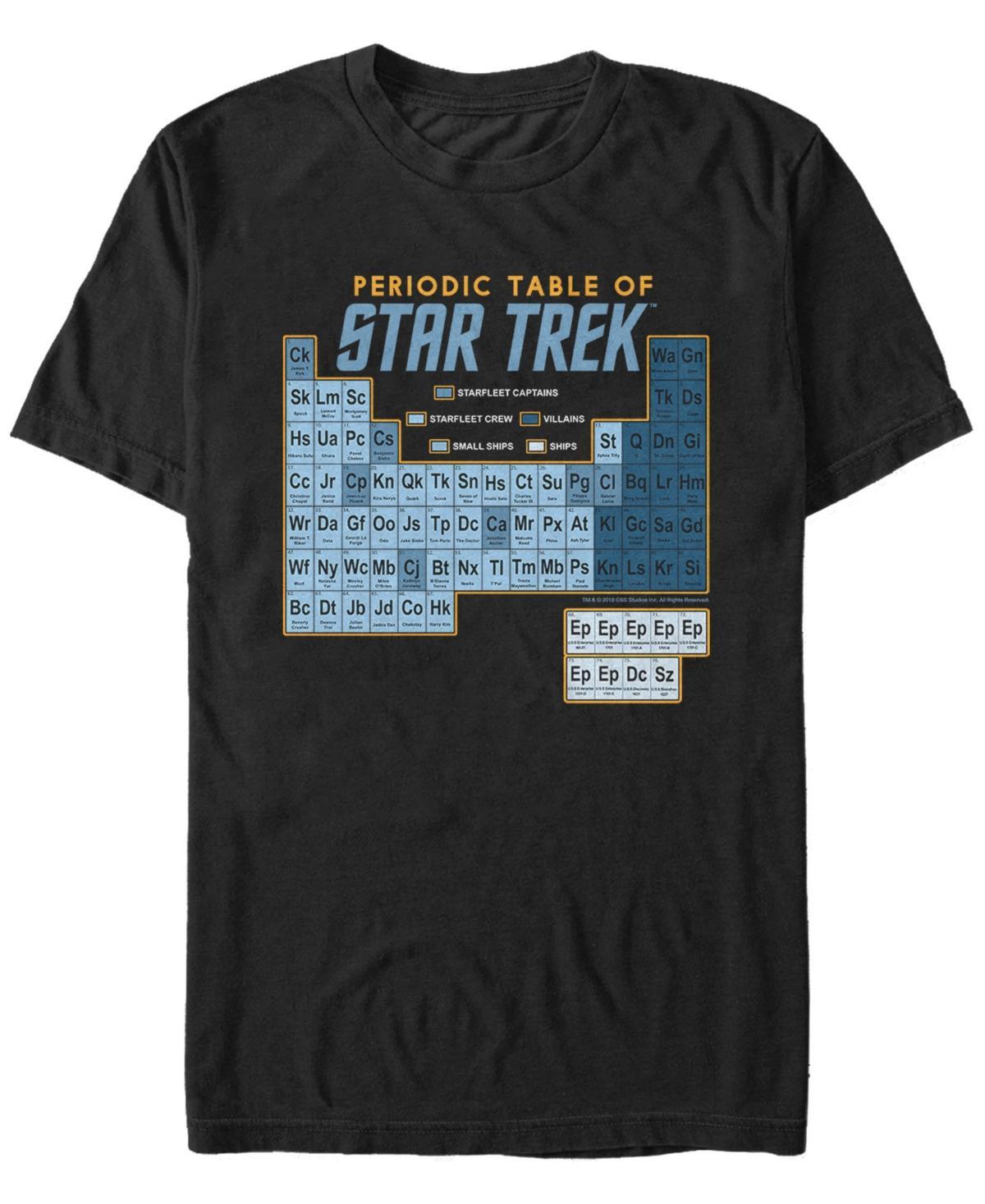 Men's Star Trek Knowledge Tee, Size: XS, Black Product Image